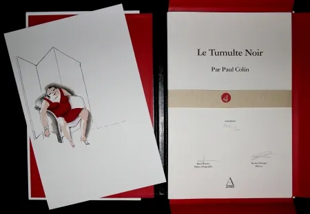 Libro Ilustrado Colin - LE TUMULTE NOIR / BLACK THUNDER  - Josephine Baker - 45 Lithographies