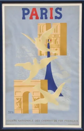 Litografía Colin - Paris