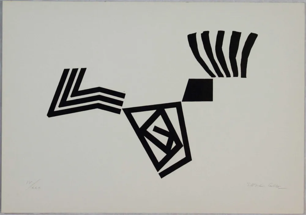 Litografía Colla - Untiled