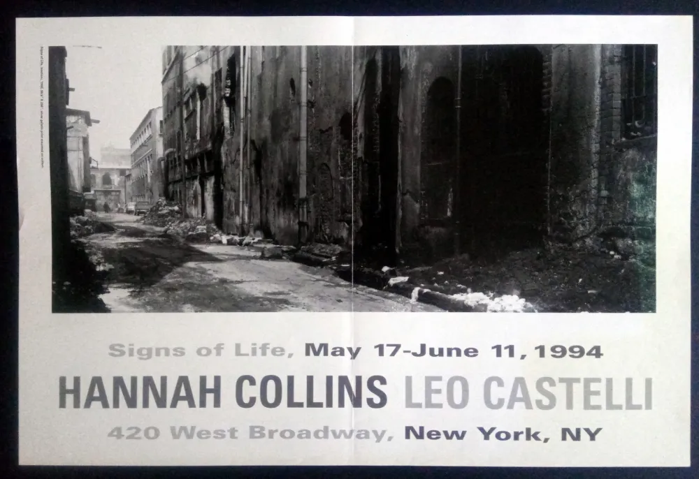 Cartel Collins - Signs of Life May 17- June 11 1994 Leo Castelli