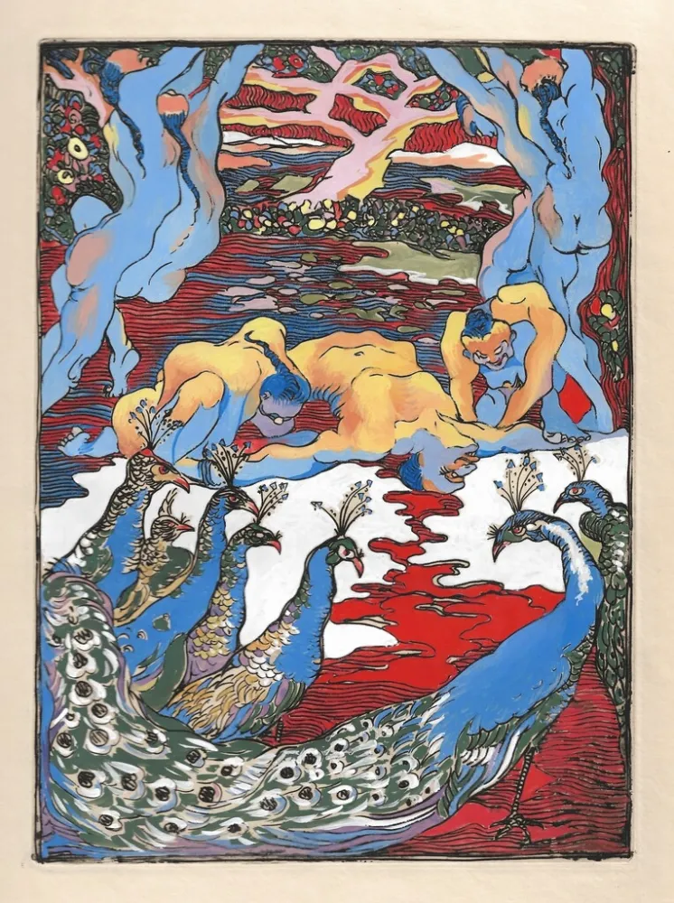 Sin Técnico Colucci - Le jardin des supplices (PROOF SET ON JAPANESE PAPER)