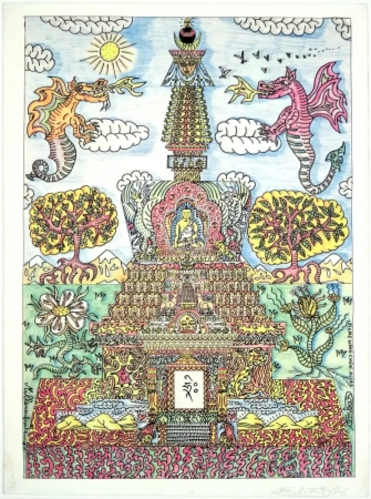 Serigrafía Combas - Composition