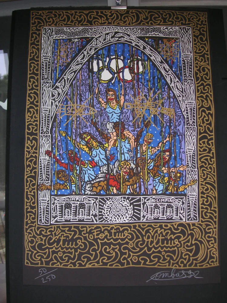 Litografía Combas - JO BARCELONA