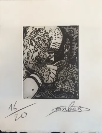 Aguafuerte Y Aguatinta Combas - La sagesse des abeilles