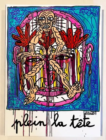 Libro Ilustrado Combas - Plein la tête