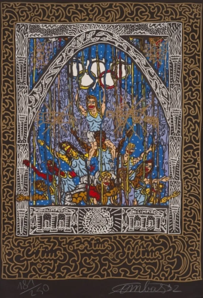 Litografía Combas - Suite Olympic