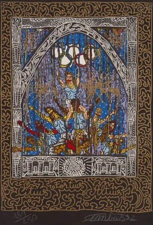 Litografía Combas - Suite Olympic