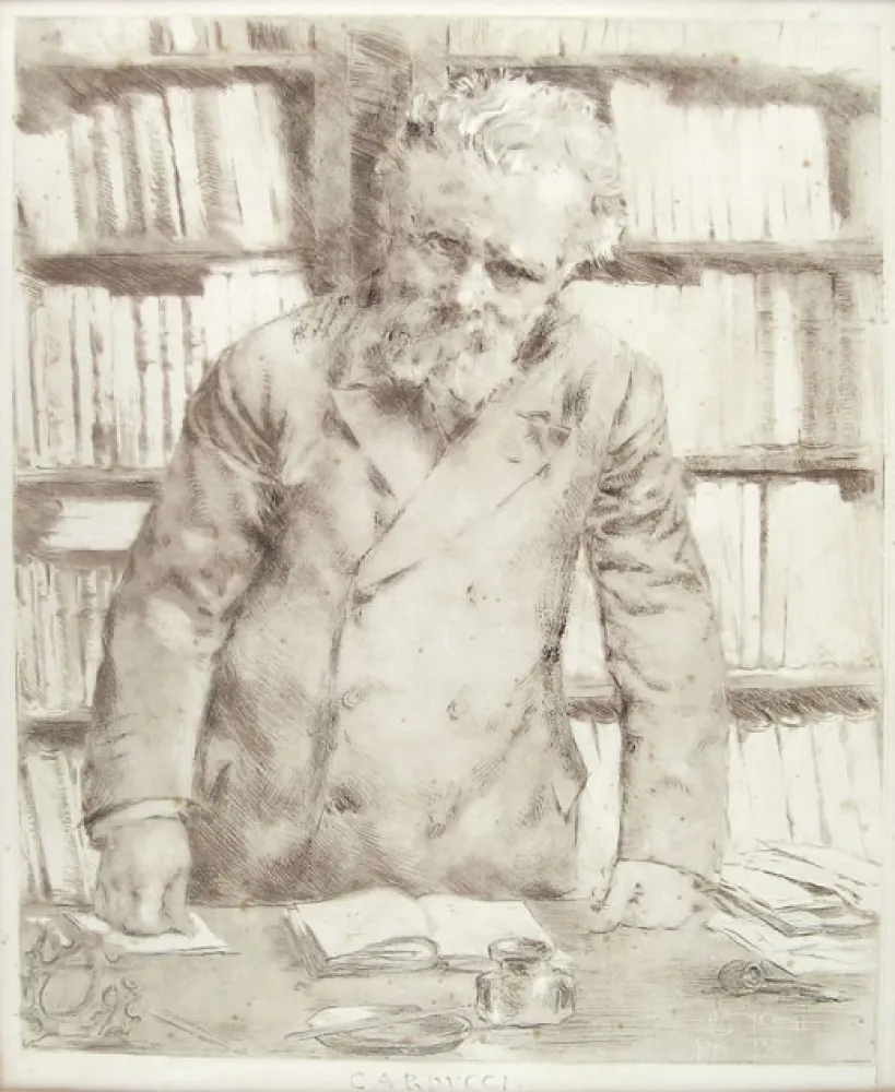 Aguafuerte Conconi - GIOSUE' CARDUCCI