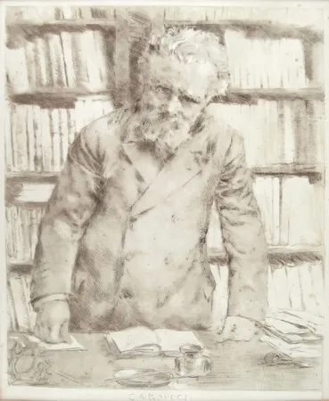 Aguafuerte Conconi - GIOSUE' CARDUCCI