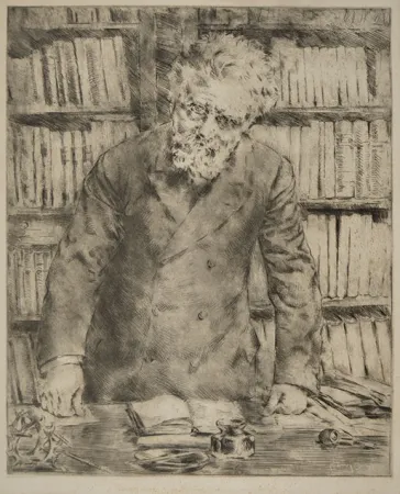 Aguafuerte Conconi - GIOSUE' CARDUCCI