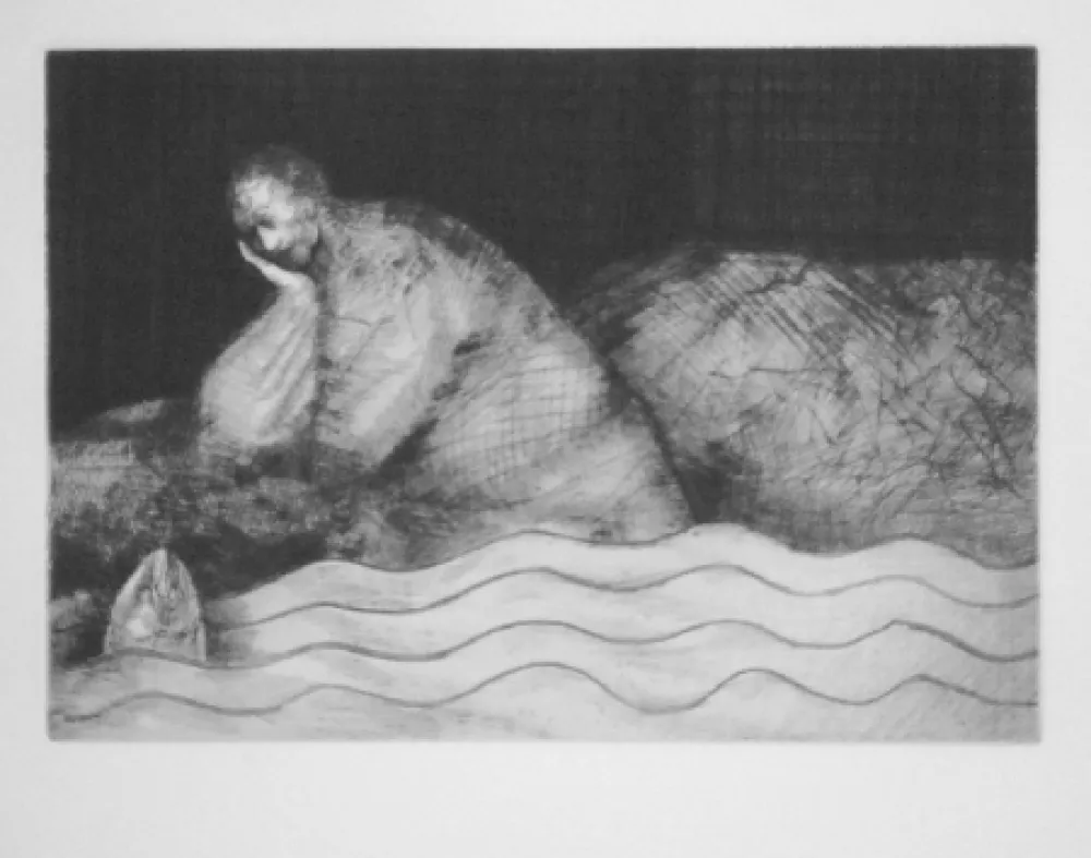 Aguafuerte Y Aguatinta Condé - Sans titre 4 