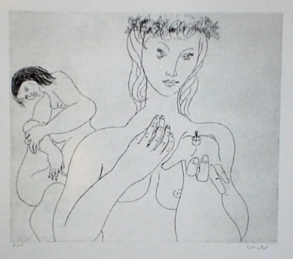 Aguafuerte Y Aguatinta Condo - More sketches of Spain-For Miles Davis 1