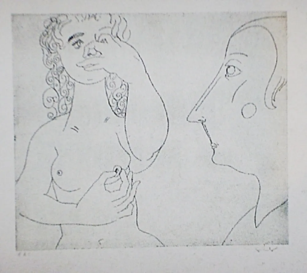 Aguafuerte Y Aguatinta Condo - More sketches of Spain-For Miles Davis 2