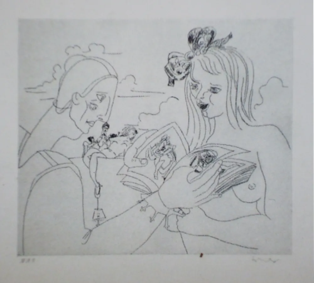 Aguafuerte Y Aguatinta Condo - More sketches of Spain-For Miles Davis 6