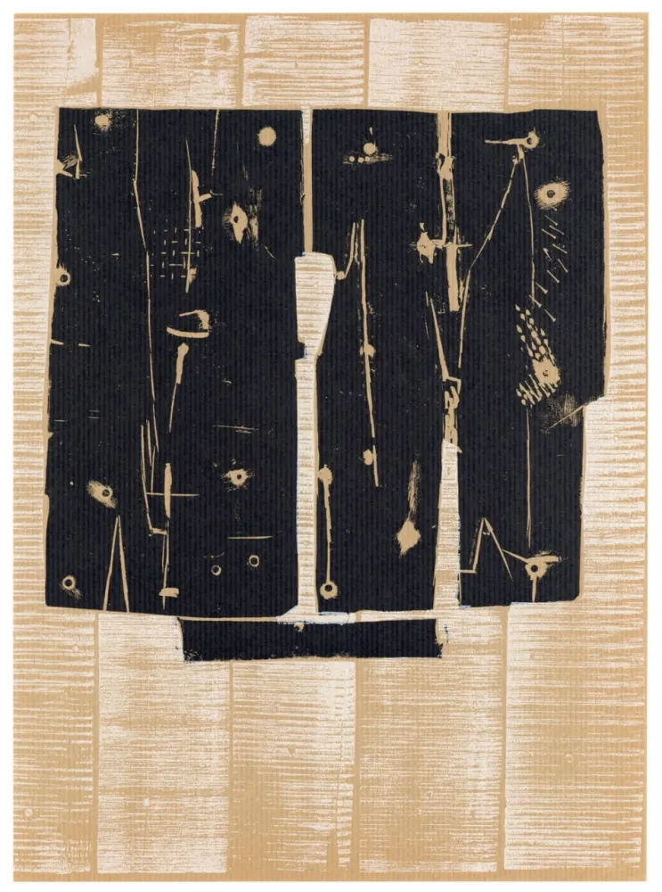 Grabado En Madera Consagra - Composition