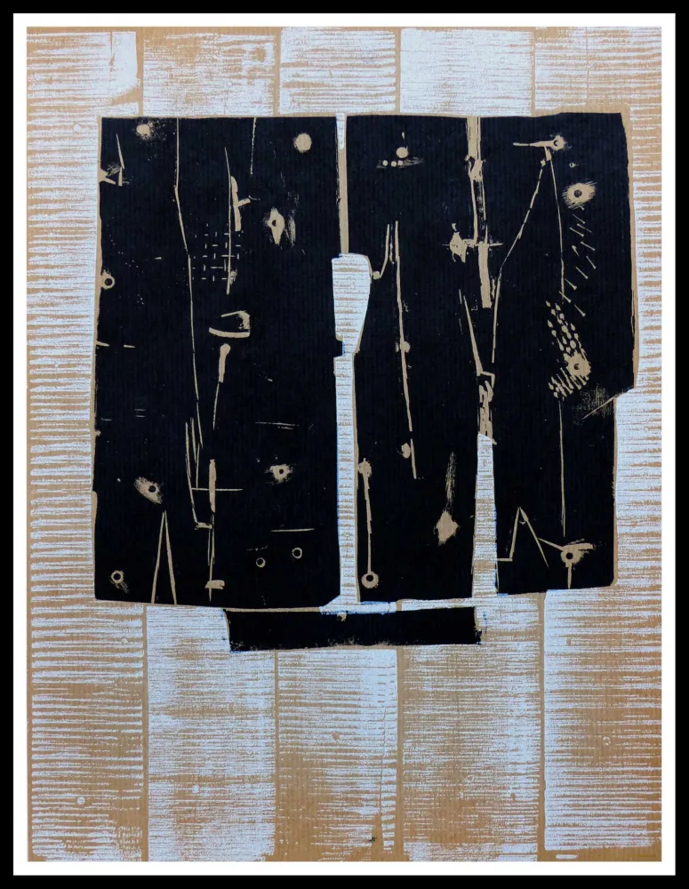 Grabado En Madera Consagra - GRAVURE SUR BOIS 