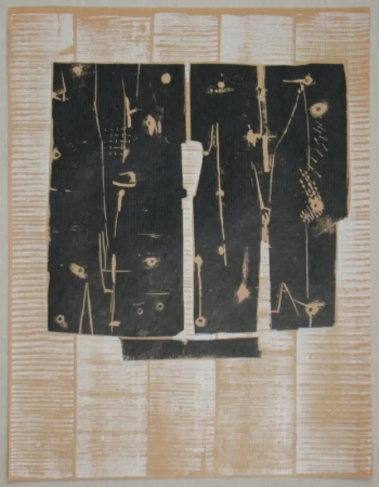 Grabado En Madera Consagra - Gravure sur bois pour XXe Siècle