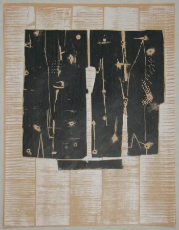 Grabado En Madera Consagra - Gravure sur bois pour XXe Siècle