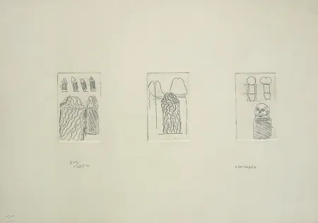 Grabado Consagra - Senza titolo