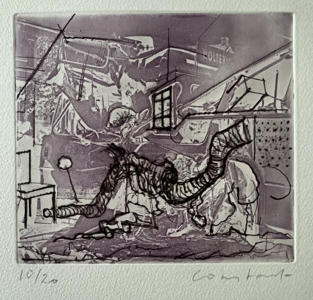Grabado Constant - Accident - Gravure n° 10/20