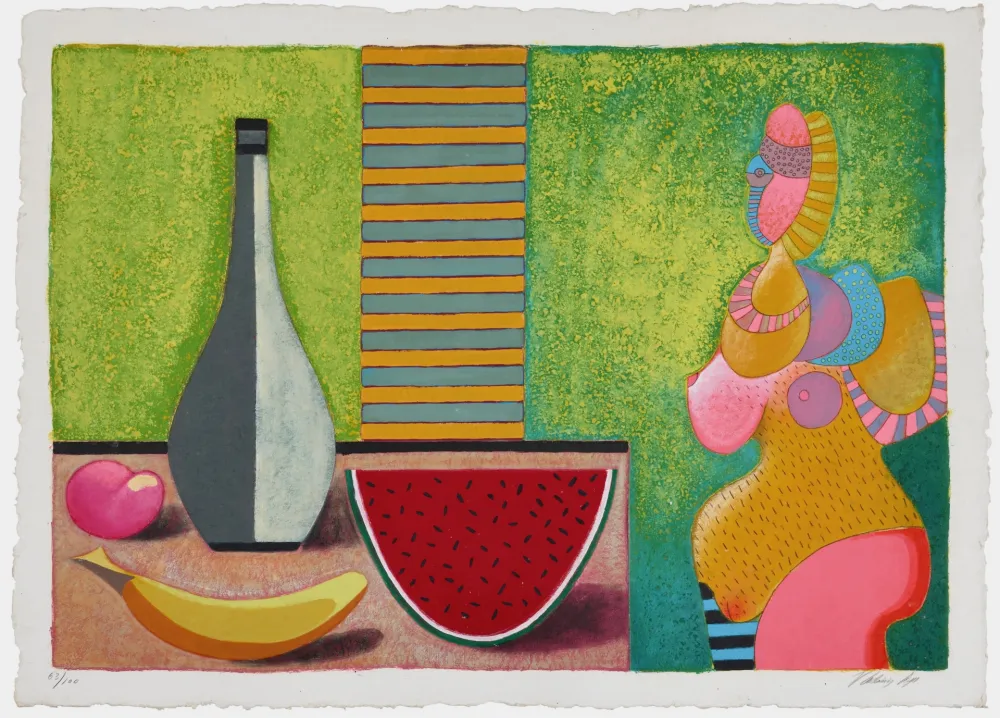 Sin Técnico Cora - Bodegon con Sandia