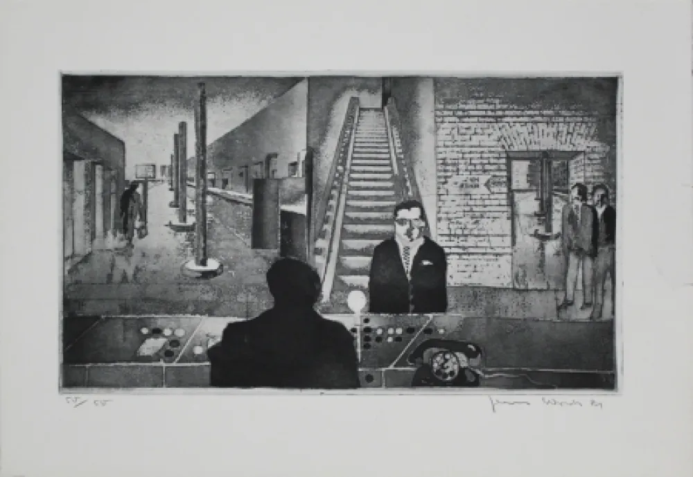 Aguatinta Cords - Bahnhof (Train Station)