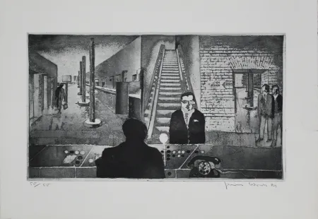 Aguatinta Cords - Bahnhof (Train Station)