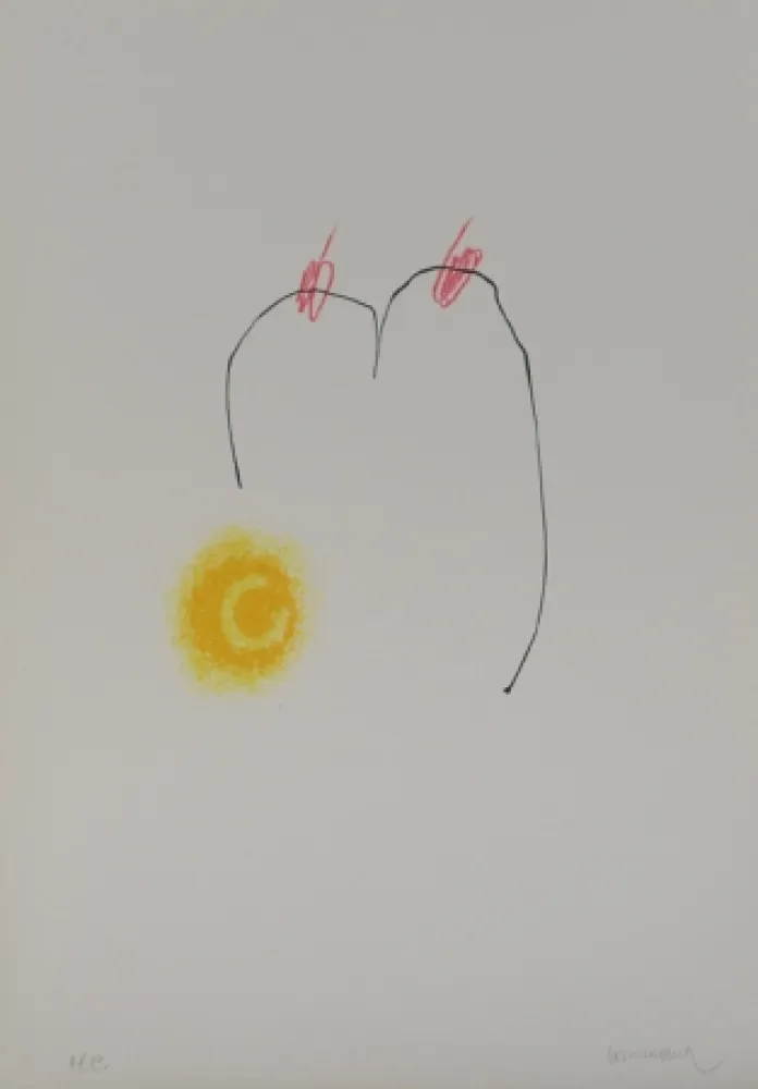 Litografía Cormenzana - Pas de dansa 2