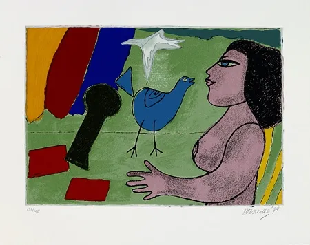 Serigrafía Corneille - Allégresse