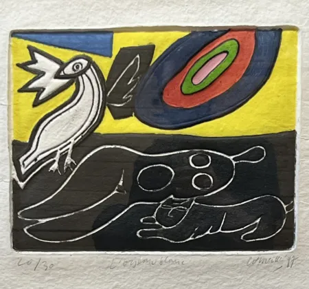 Múltiple Corneille - Aquagraure L'oiseau blanc, 1997