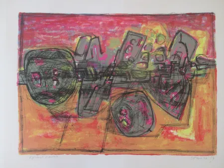 Litografía Corneille - Asmara