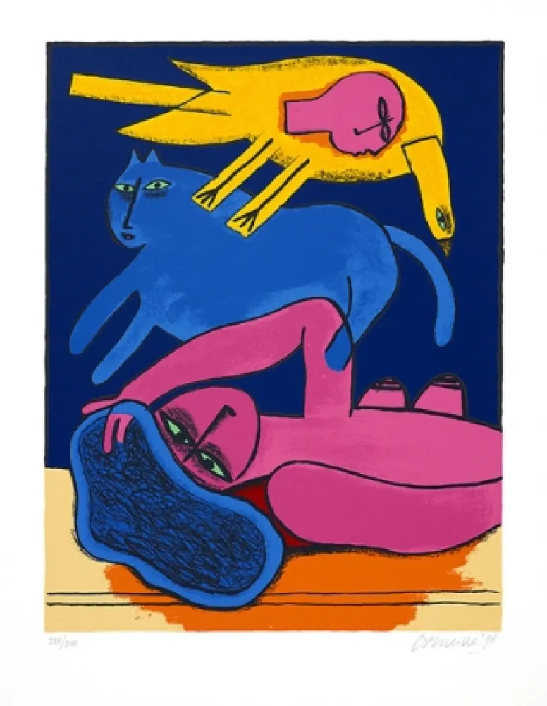 Serigrafía Corneille - Aurore