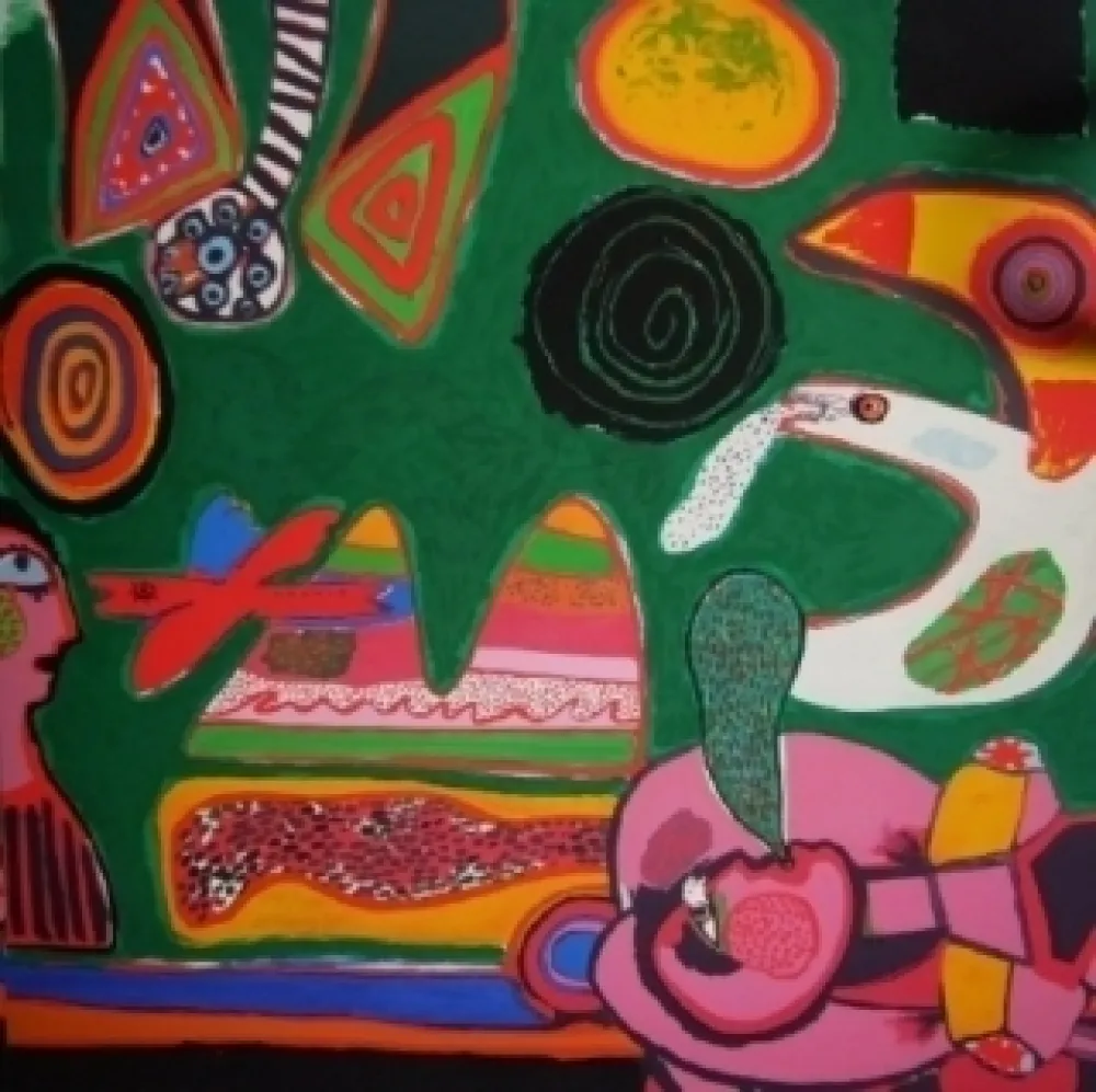 Litografía Corneille - Bain de Soleil