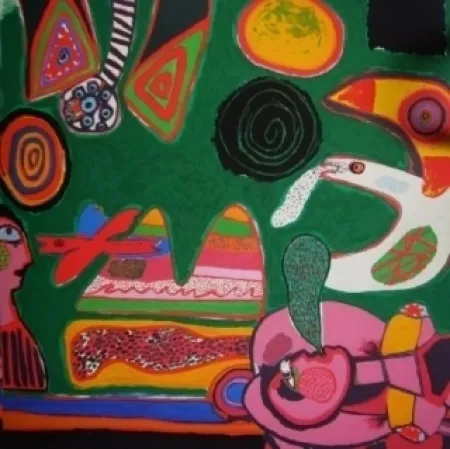 Litografía Corneille - Bain de Soleil