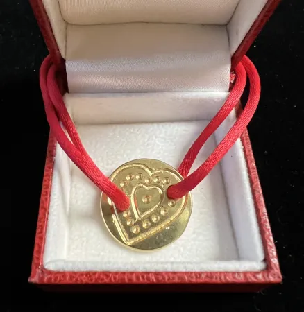 Múltiple Corneille - Bracelet Coeur en Vermeil - Edition numérotée à 50 ex. Bijou d'artiste