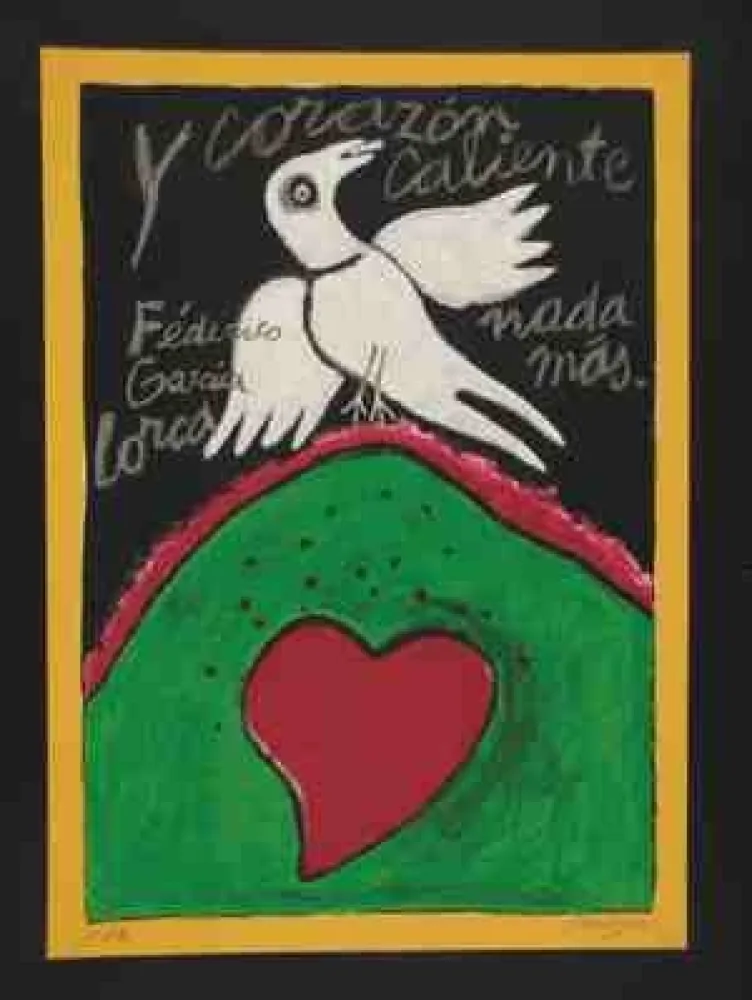 Serigrafía Corneille - Corazon