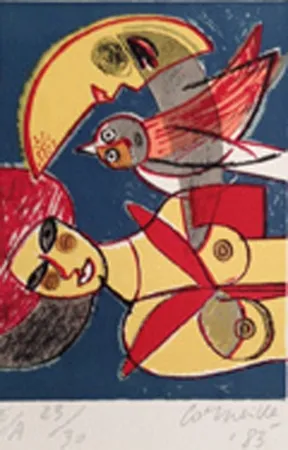 Litografía Corneille - Enchantement des jours 3