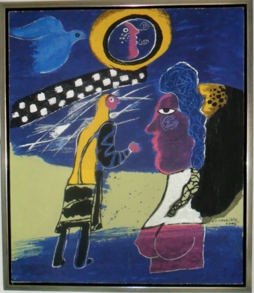 Serigrafía Corneille - Femmes de la Bible 1