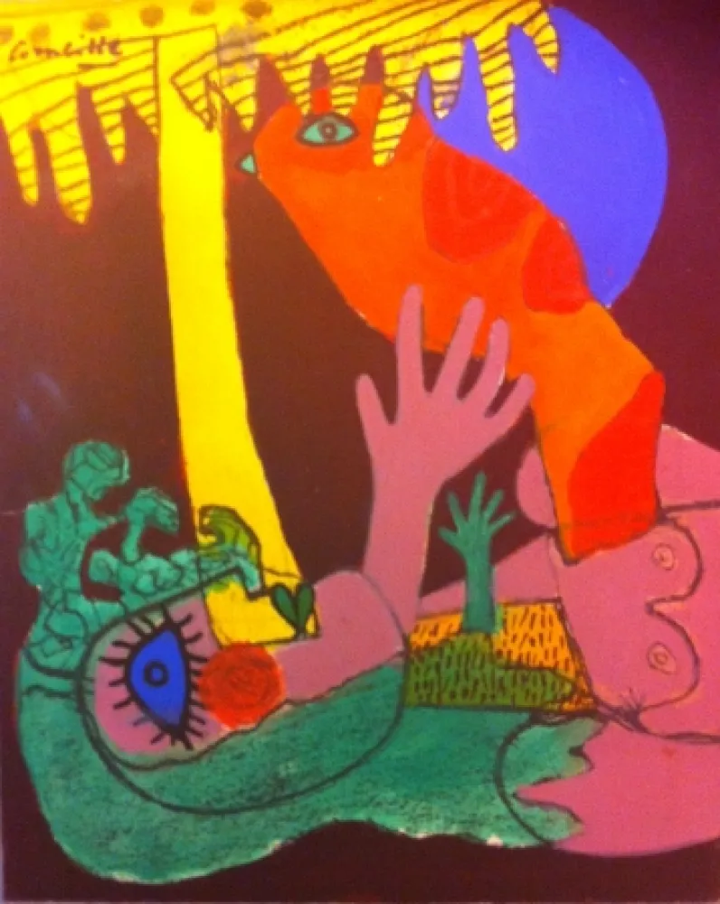 Sin Técnico Corneille - Gouache on paper