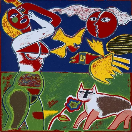 Serigrafía Corneille - Image d'un été