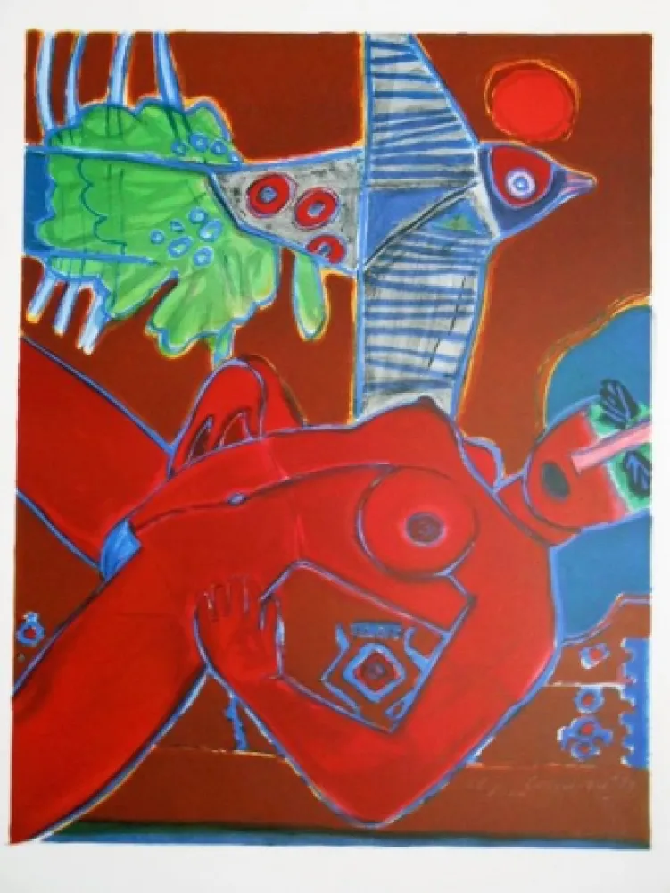 Serigrafía Corneille - Image d'un été