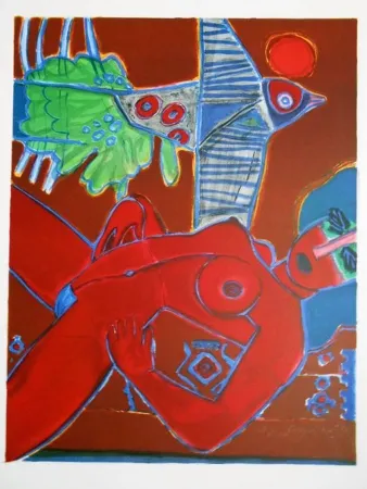 Serigrafía Corneille - Image d'un été