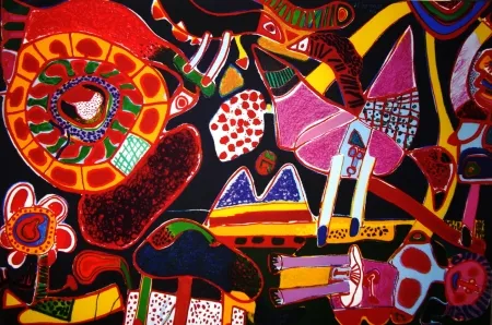 Litografía Corneille - Jardin des délices