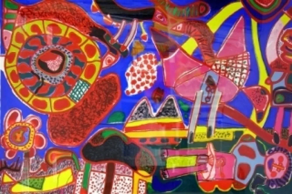 Litografía Corneille - Jardin des delices