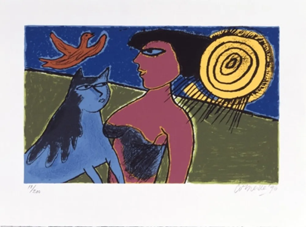 Serigrafía Corneille - L'amour au jour le jour 1