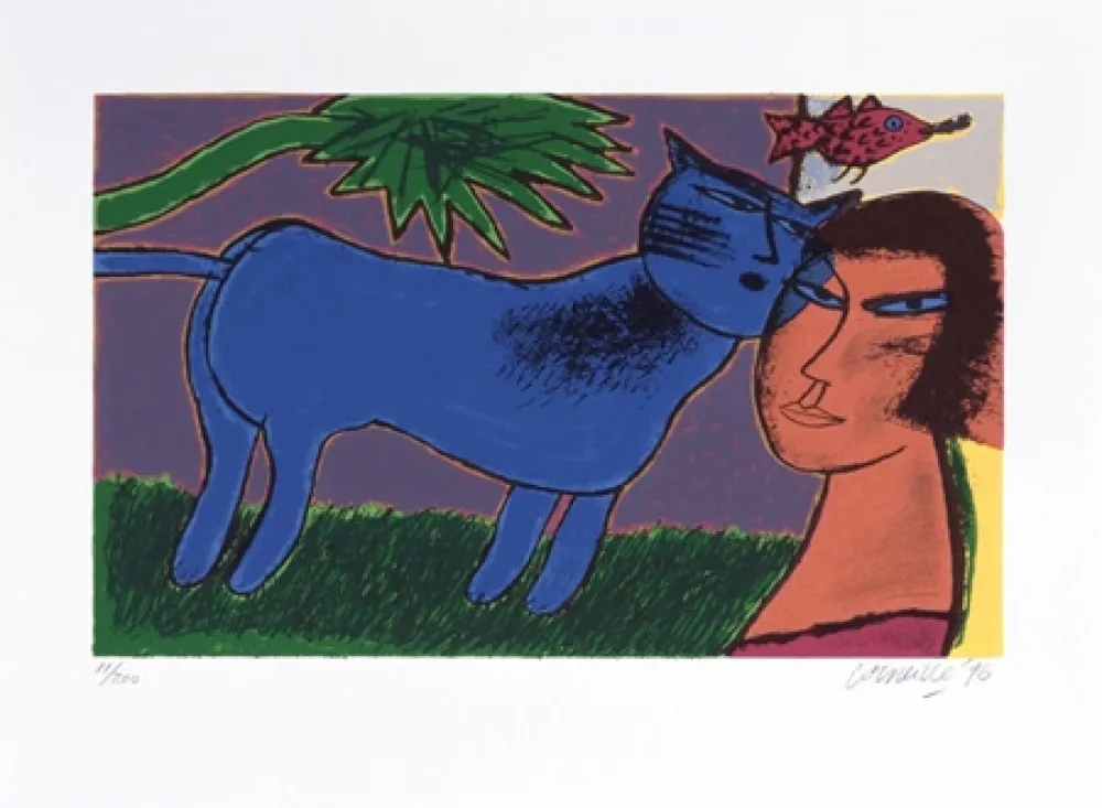 Serigrafía Corneille - L'amour au jour le jour 3