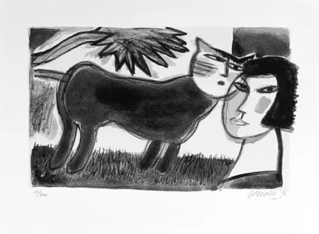 Serigrafía Corneille - L'amour au jour le jour 4