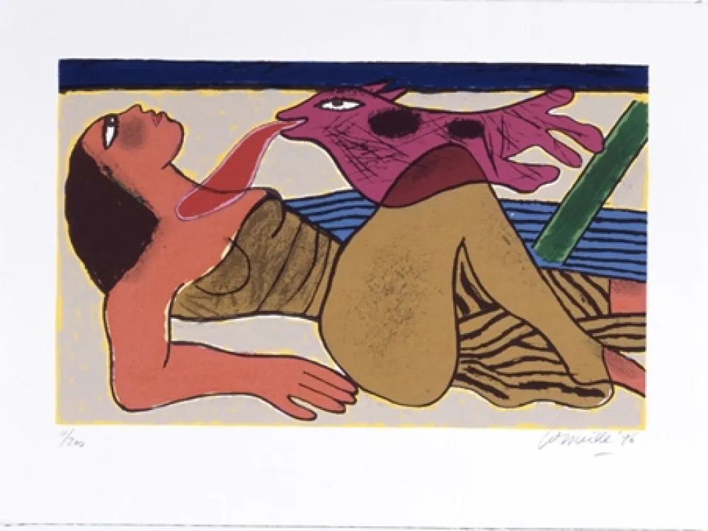 Serigrafía Corneille - L'amour au jour le jour 5