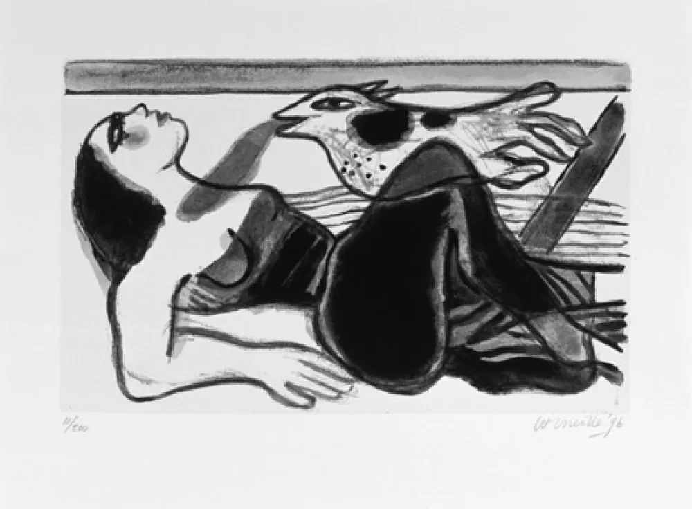 Serigrafía Corneille - L'amour au jour le jour 6