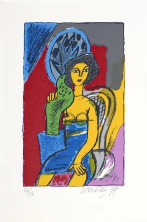 Serigrafía Corneille - L'amour au jour le jour II